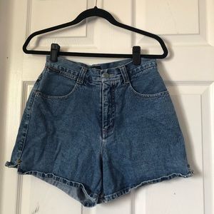 High waisted shorts